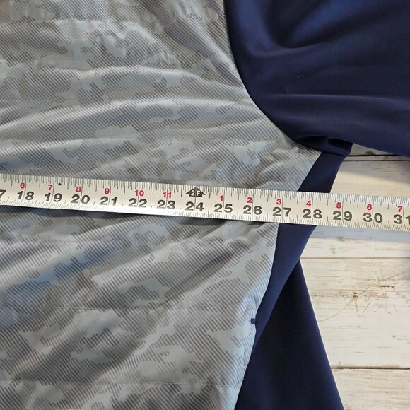 Peter Millar Jacket Men's Hyperlight Weld Elite Hybrid Half-Zip Pullover L Camo - Picture 6 of 7